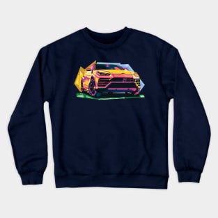 Lamborghini Urus WPAP Crewneck Sweatshirt